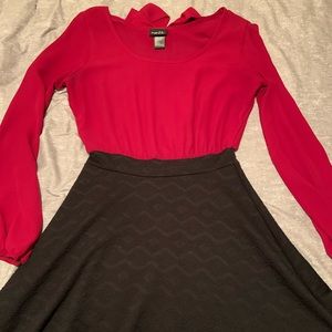 Black and red dress from Rue 21